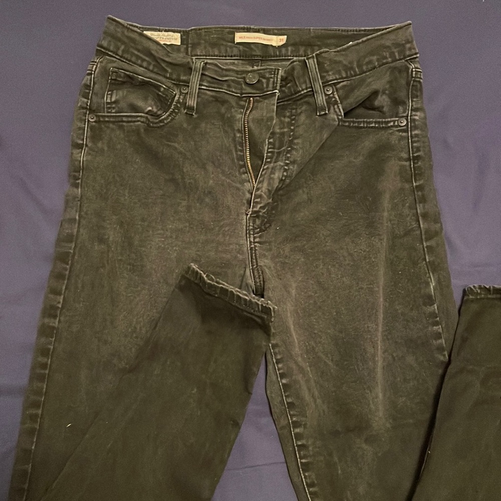 LEVIS BLACK LABEL WASH JEANS